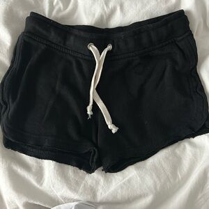 Black comfy shorts